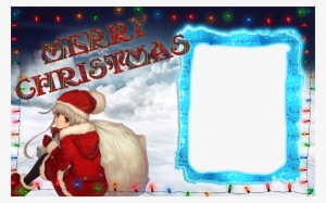 Download Merry Christmas Photo Frame Clipart Picture - Happy Christmas Image Download