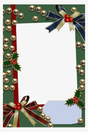 Free Christmas Card Frame Png - Christmas Transparent Frame Png