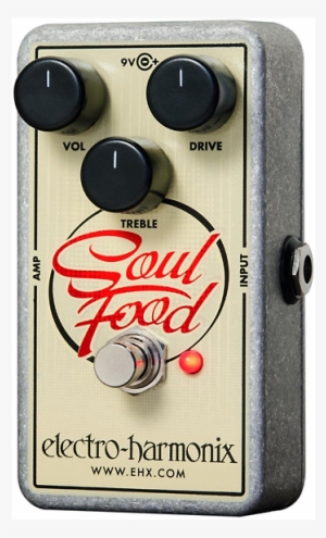 Electro-harmonix Soul Food Overdrive Guitar Effects - Electro Harmonix Soul Food Overdrive Pedal W/ehx Power