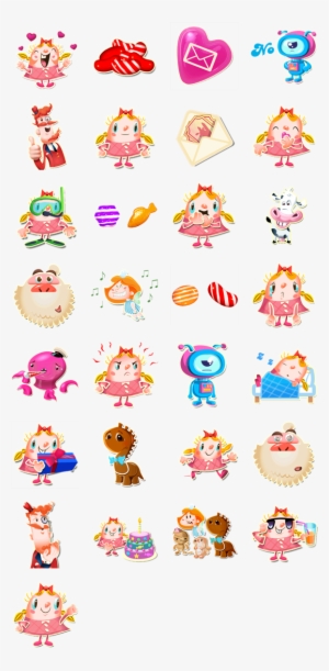 Candy Crush Candies Png - Naklejki Urodzinowe Na Fb