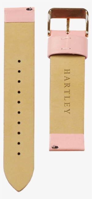 Hartley Pink Leather Strap - Strap