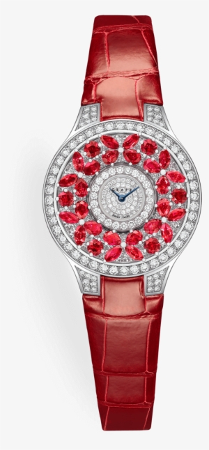 A Graff Ladies' Classic Butterfly Ruby On Diamond Watch - Graff Butterfly Watch