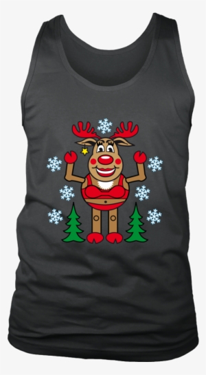 Sexy Deer Rudolph Lol T-shirt - Life Is Better By The Campfire - Tanks