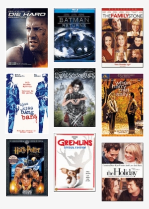 Christmas Movies That Aren't Technically Christmas - Dvd Cover