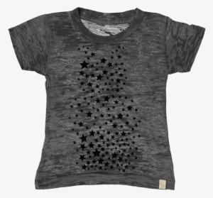Étoiles Burnout Tee In Black - Michael Kors