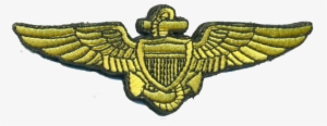 Naval Aviator Wings- With Velcro Military, Law Enforcement - Military