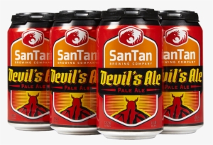 Devil's Ale Santan, 6 Pack Cans - San Tan Mr Pineapple Wheat Ale - 6 Pack, 12 Fl Oz Cans