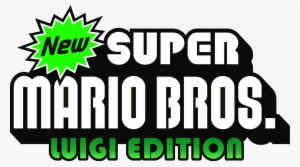 Luigi Edition Is A New Bros Nintendo Logo Luigi - New Super Mario Bros Ds Logo