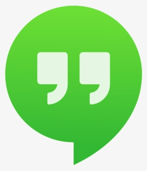 Png - Google Hangouts Logo Transparent