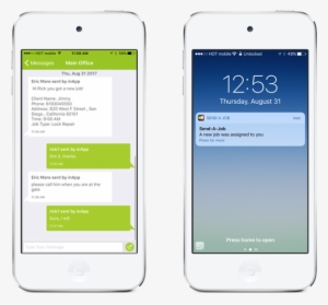 Get Send A Job For Ios - Iphone
