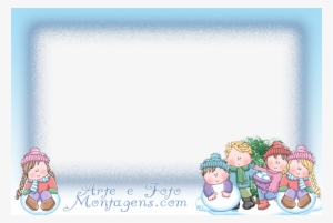 Cute Colors Winter Neve Inverno - Cartoon