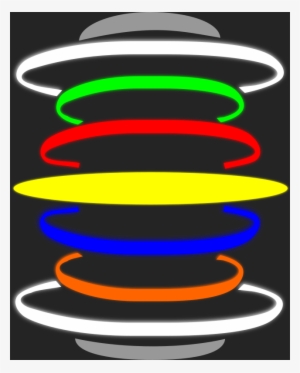 Free Vector Music - Circulos Neon Arquivo Png