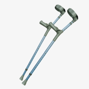 Able2 Pair Of Comfort Grip Adjustable Forearm Crutches