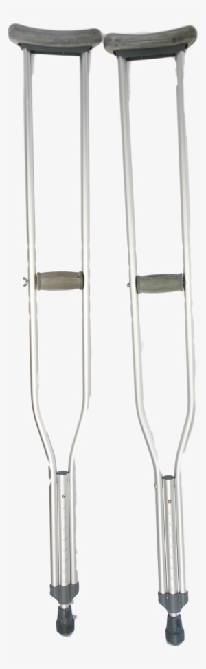 Aluminum Adjustable Crutches - Crutch
