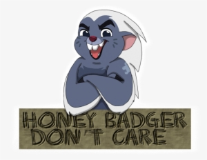 Honey Badger Don't Care - Cartoon