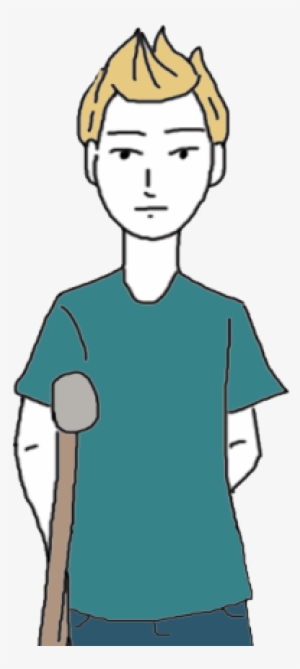 Crutches - - Illustration