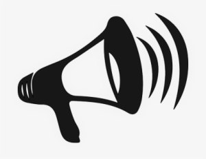 Bull Horn Icon - Megaphone Clip Art