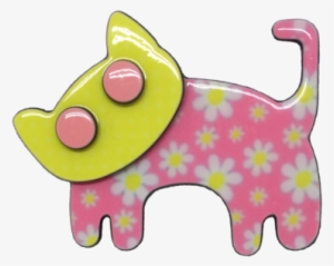 Happy Cat - Pink Floral - Cat