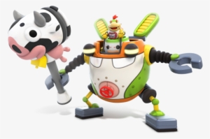 Mario Rabbits Kingdom Battle Art - Mecha Jr Mario Rabbids