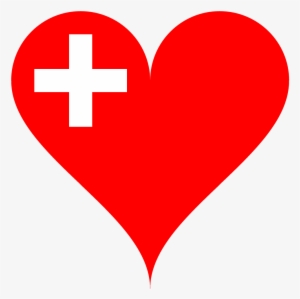 Switzerland, Love Flag National Flag Switzerland Heart - Heart Playing Card Symbol