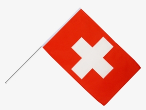 Switzerland Hand Waving Flag - Switzerland Hand Flag