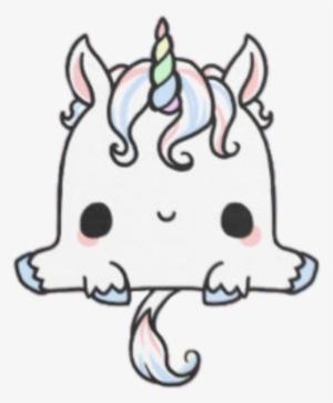 Unicorn Unicorns Kawaii Tumblr Stickers Ftestickers - Kawaii Unicorn