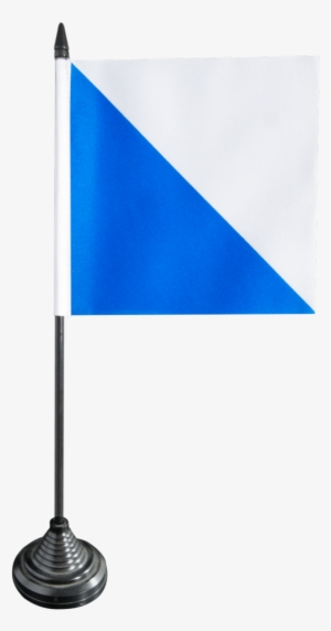 Switzerland Canton Zurich Table Flag - Switzerland