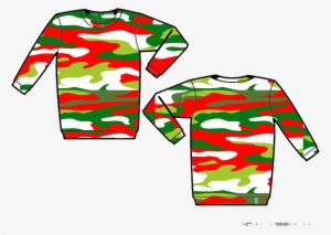 Christmas Camo Sweater