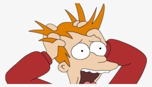 Cartoon Of Stressed Person