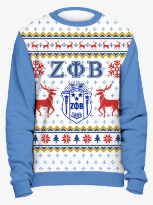 Zeta Phi Beta Ugly Christmas Sweater - Zeta Phi Beta