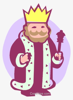 Rei Livre De Direitos Vetores Clip Art Ilustração - Clip Art
