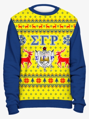 sigma gamma rho christmas sweater