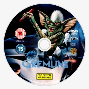 Gremlins Dvd Disc Image - Gremlins Movie Poster