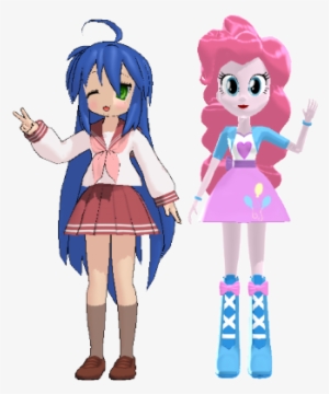 Elmarcosluckydel96, Crossover, Equestria Girls, Izumi - Konata Izumi