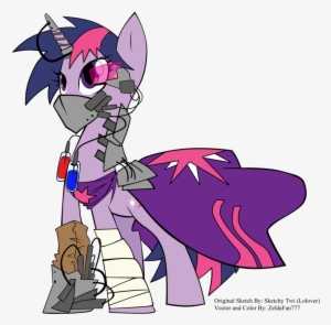Zeldafan777, Future Twilight, Safe, Scouter, Twilight - Cartoon