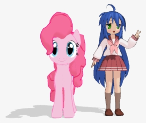 Elmarcosluckydel96, Crossover, Izumi Konata, Lucky - Lucky Star Izumi Transparant Background