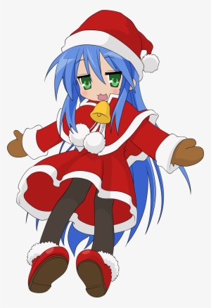 Resized To 40% Of Original - Lucky Star Konata Christmas