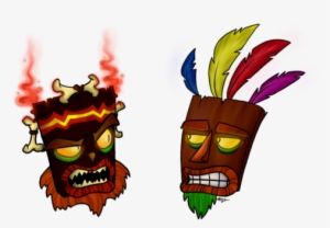 -uka Uka, Crash Bandicoot - Crash Bandicoot Aku Aku Y Uka Uka