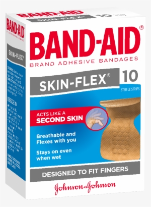 Ba Skinflex Finger 10 - Band Aid Johnson E Johnson