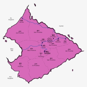 Shisui Pefecture Of Kei - Anime The Twelve Kingdoms Map