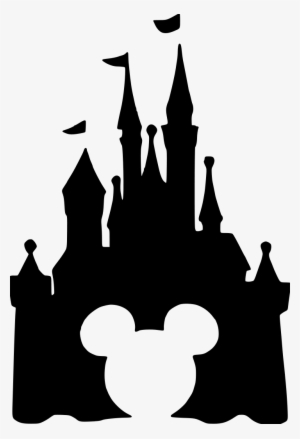 Disney Castle Ears File Size - Disney Castle With Mickey Head