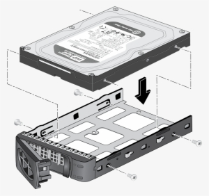 Make Sure That The Hard Disk Connectors Face The Interior - Solid-state Drive
