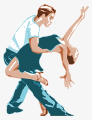 Two People Dancing Clipart