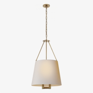 Enlarge Image - Dalston Hanging Shade In Hand-rubbed Antique Brass