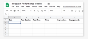 Create A Simple Spreadsheet Like This - Google Slides
