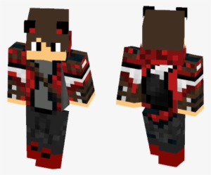 Red Wolf Boy - Red Wolf Skin Minecraft
