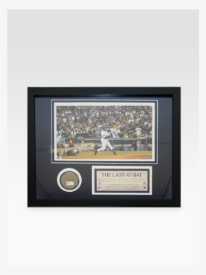 Derek Jeter Last At-bat At Yankee Stadium Dirt Collage - Steiner Sports Derek Jeter Last At-bat
