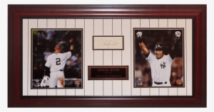 Derek Jeter Autographed New York Yankees Deluxe Framed
