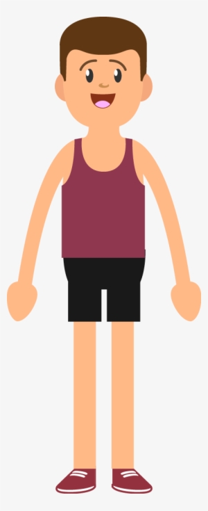 Freebie Sportig Man Vector Paket - Parcel