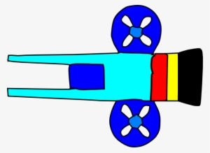 Blue Turret Clip Art - Clip Art